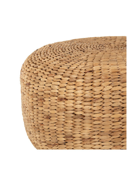 Stool For Living Room Wicker Beige 62x62x32cm