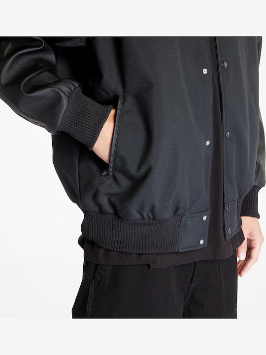 Originals Collegejacke Winter Jacke Schwarz