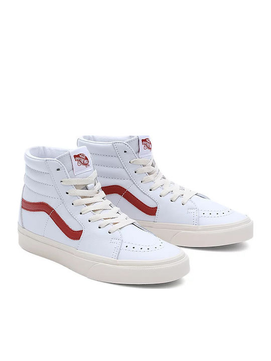 Vintage Pop Sk8-hi Sneakers Red