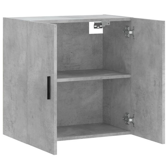 vidaXL Bathroom Cabinet L60xW31xH60cm Gray