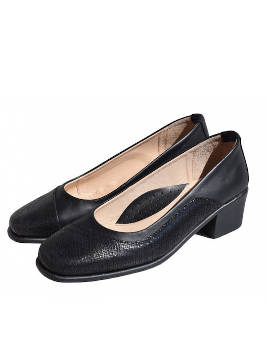 Relax Anatomic Black Heels