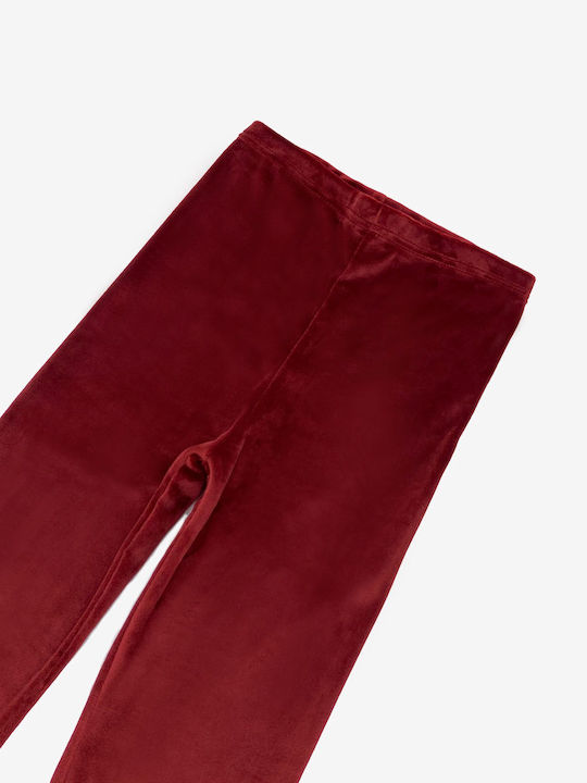 Cotton Planet Kids Long Legging Burgundy