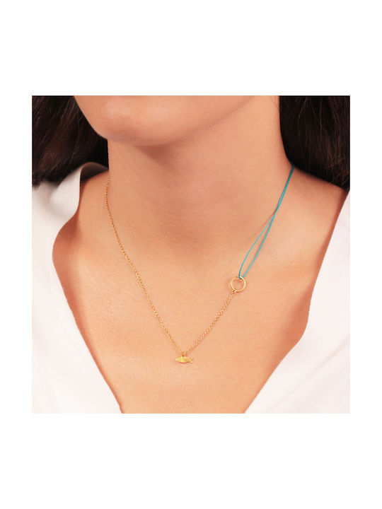 Abadianakis Necklace from Gold Plated Silver