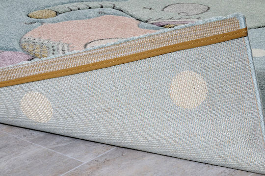 Tzikas Carpets 64315-230 Παιδικό Χαλί Γαλάζιο 133x190cm