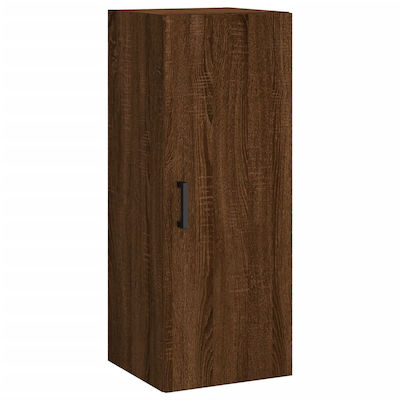 vidaXL Badezimmerschrank B34.5xT34xH90cm Eiche