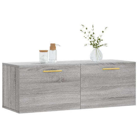 vidaXL Cabinet de baie L100xA36.5xÎ35cm Sonoma