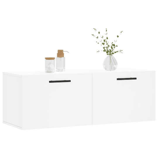 vidaXL Ντουλάπι Μπάνιου 100x36.5x35cm Λευκό