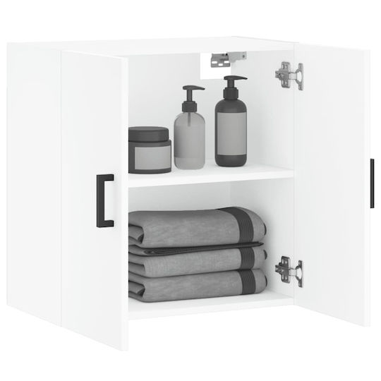 vidaXL Bathroom Cabinet L60xW31xH60cm White