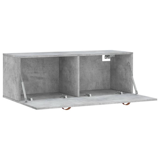 vidaXL Bathroom Cabinet L100xW36.5xH35cm Gray
