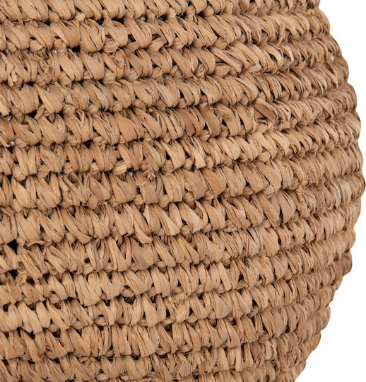 HomeMarkt Dekorative Bodenvase Korbweide Braun F34xH50cm
