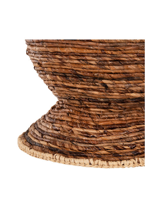HomeMarkt Vază Decorativă Din paie Maro 33x33x74cm 1buc