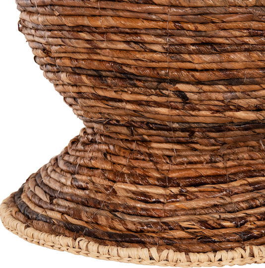 HomeMarkt Decorative Vase Brown 33x33x74cm