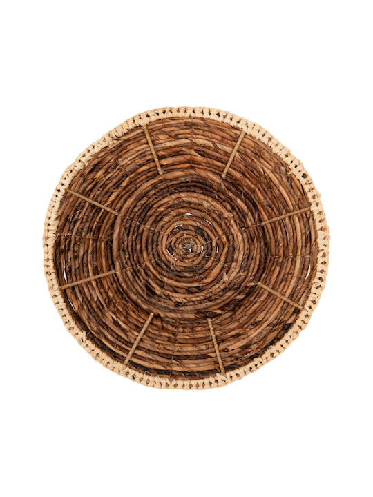 HomeMarkt Vază Decorativă Din paie Maro 33x33x74cm 1buc