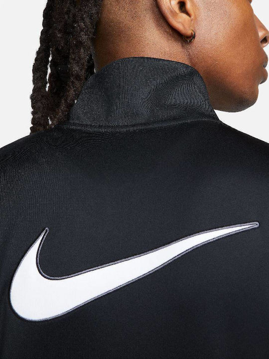 Sportswear Αθλητικό Μπουφάν Μαύρο
