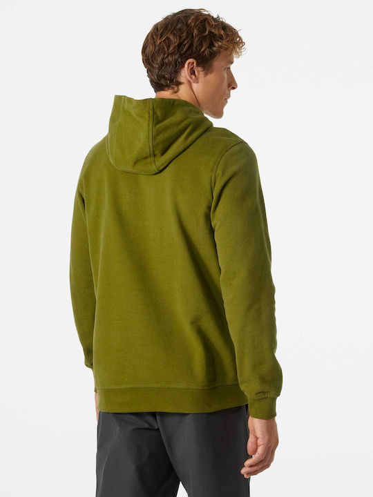 Helly Hansen Herren Sweatshirt mit Kapuze Grün