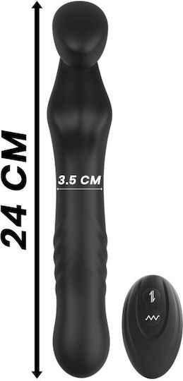 Ibiza Vibrator Δονητής με Απομακρυσμένο Έλεγχο Μαύρος