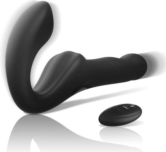 Ibiza Vibrator Δονητής με Απομακρυσμένο Έλεγχο Μαύρος