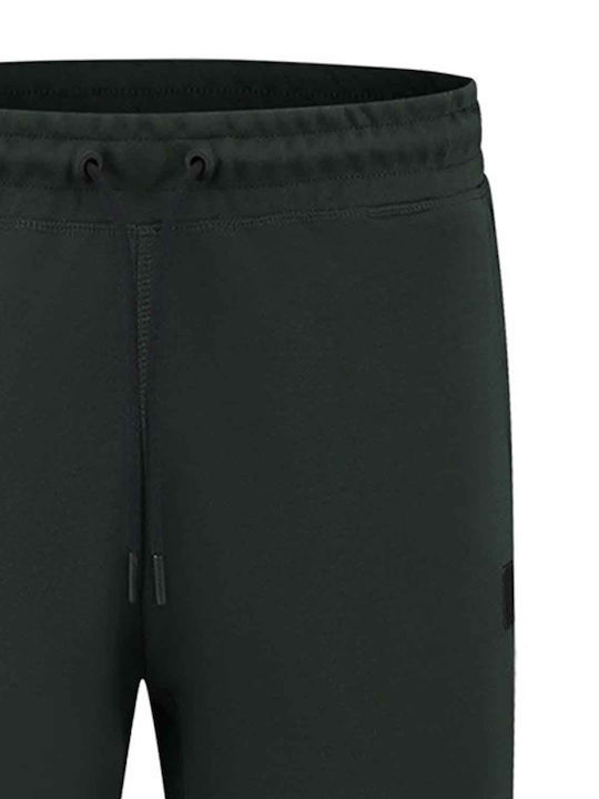 Code Tech Sweatpants with Elastic Green