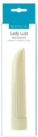 Seven Creations Lady Finger Mini Κλασικός Δονητής 13cm White