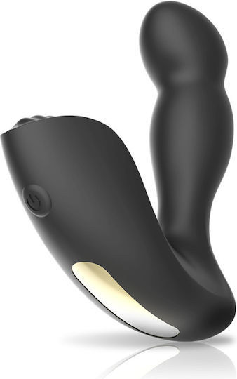 Ibiza Massager Mini Δονητής Μασάζ με Απομακρυσμένο Έλεγχο 11cm Μαύρος