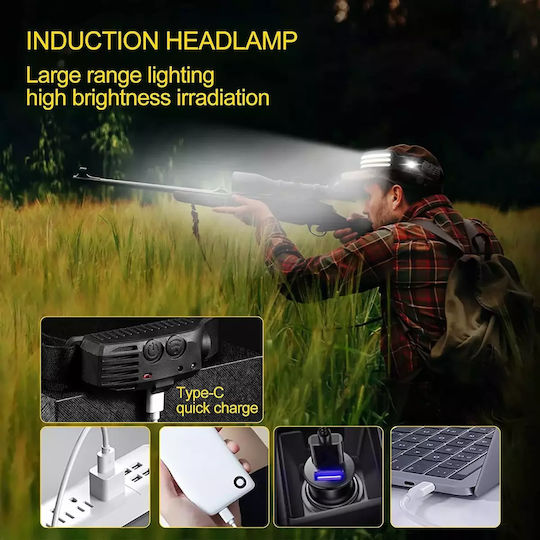 Ideahellas Φακός Κεφαλής LED IPX4