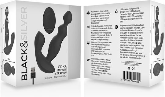 Dream Love Vibrator Pentru Cupluri Cu Control De La Distanță Negru