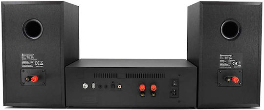 Soundmaster Sistem audio 2 ICD5000SW ICD5000SW 100W cu CD / Media digitale Player, WiFi și Bluetooth Negru