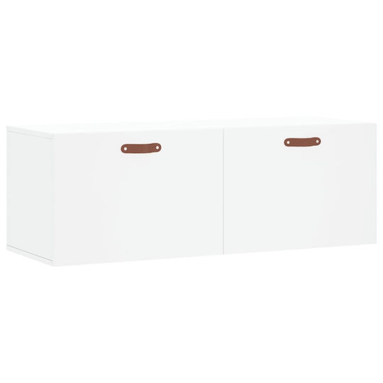 vidaXL Badezimmerschrank B100xT36.5xH35cm Weiß