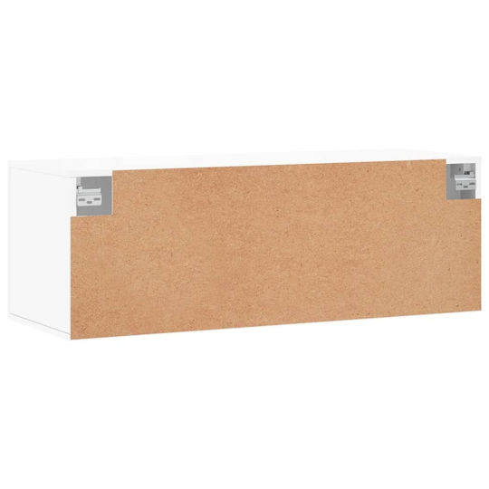 vidaXL Badezimmerschrank B100xT36.5xH35cm Weiß