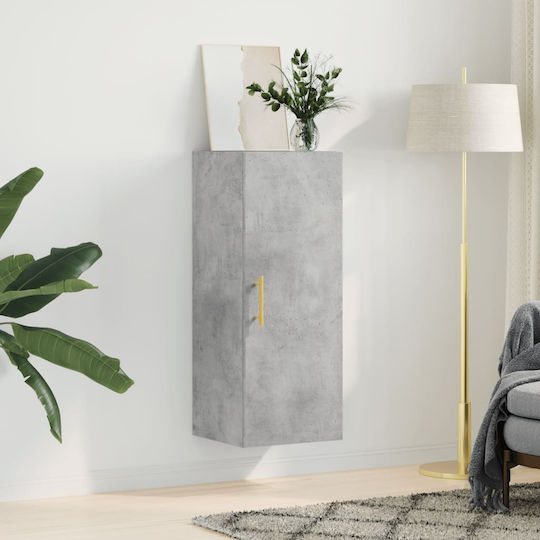vidaXL Badezimmerschrank B34.5xT34xH90cm Gray