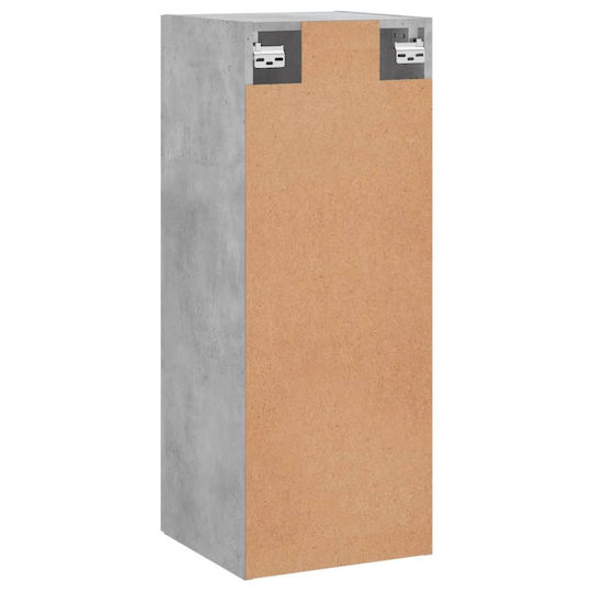 vidaXL Badezimmerschrank B34.5xT34xH90cm Gray