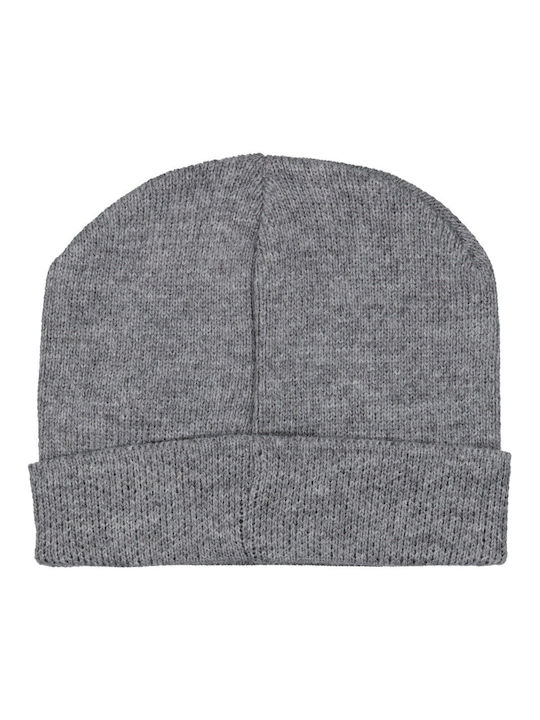 Karl Lagerfeld Knitted Beanie Cap Gray