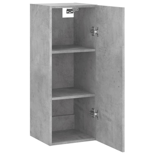 vidaXL Bathroom Cabinet L34.5xW34xH90cm Gray