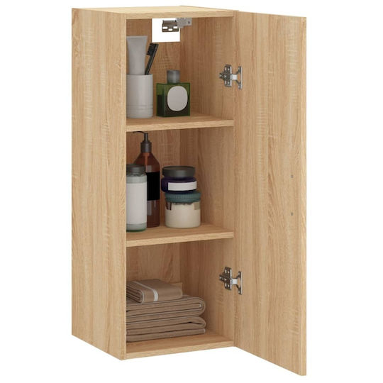 vidaXL Bathroom Cabinet L34.5xW34xH90cm Sonoma