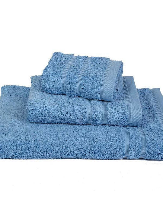 Le Blanc Hand Towel 30x50cm. Turquoise Ciel Weight 500gr/m²