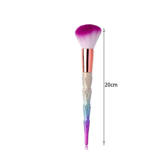 Intimonna Make Up Brush For Foundation With Synthetic Bristle Rainbow