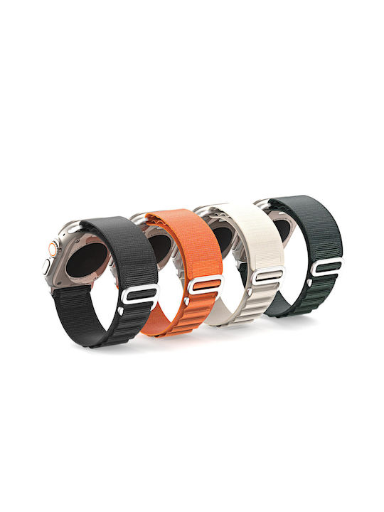 Dux Ducis Sport Buckle Λουράκι Λευκό (Apple Watch 44/45/46mm/Ultra 49mm)