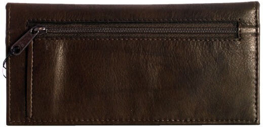 Marvel Leather Tobacco Pouch With Magnetic Clasp Brown