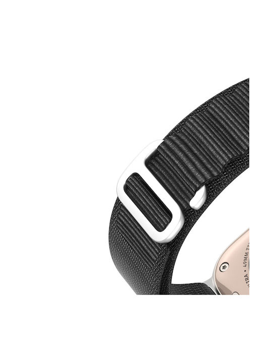 Dux Ducis Sport Buckle Λουράκι Μαύρο (Apple Watch 38/40/41mm)