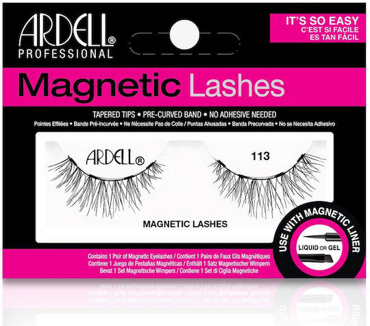 Ardell False Lashes in Black color 113 113 2pcs