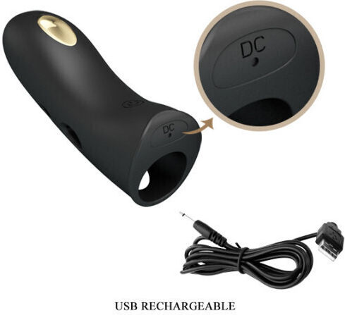 Electric Vibrator Degetul Negru