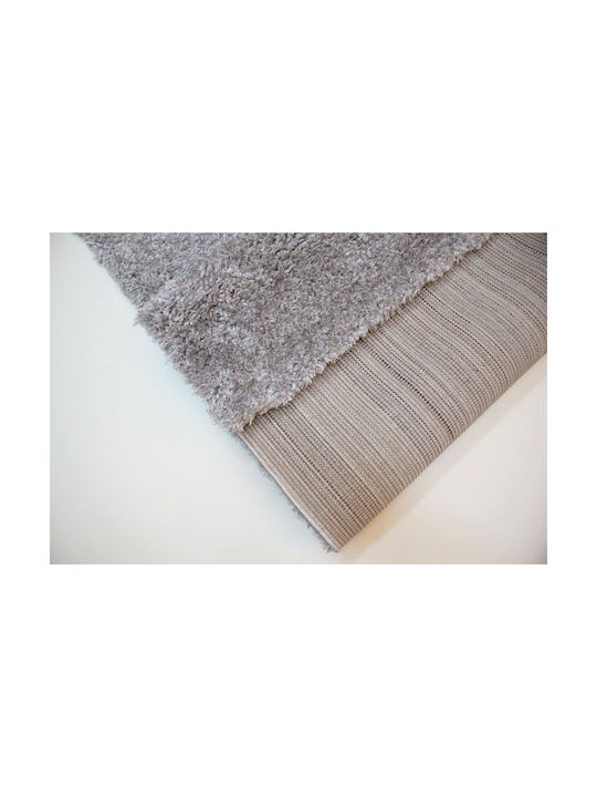 Tzikas Carpets Alpino 80258-095 Χαλί Στρογγυλό Γκρι Φ160cm