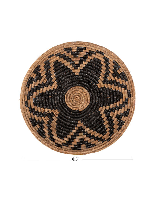 HomeMarkt Wicker Wall Plate 51cm