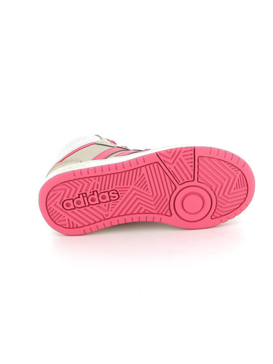adidas Hoops High Wonder Beige / Pink Fusion / Off White
