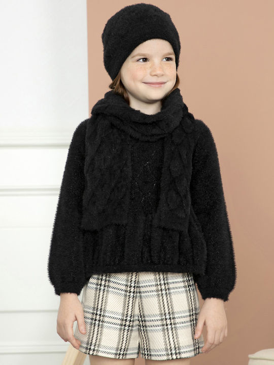 Abel & Lula Children's Sweater Long Sleeve Black