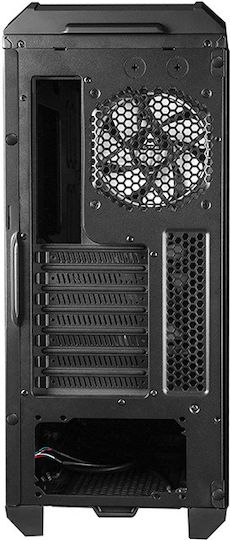 Chieftec Stalion II Gaming Midi-Turm Computergehäuse mit Seitenfenster und RGB-Beleuchtung Schwarz