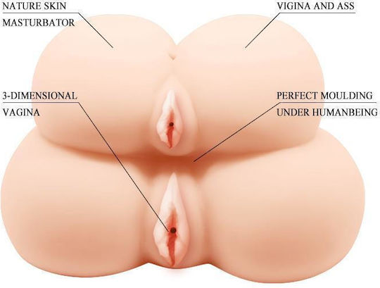 Baile Realistic Vibrating Masturbator Vagina
