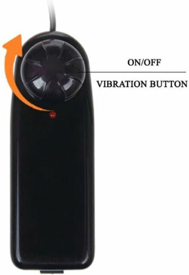 Baile Realistic Vibrator with Remote Control 26cm Flesh