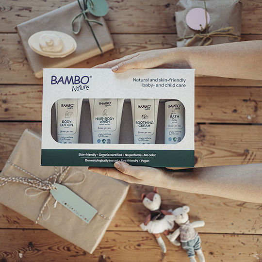 Bambo Nature Bambo Nature Moisturizing Skin Care Set 4 Pieces