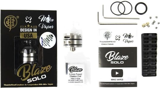 Thunderhead X Mike Vapes Blaze Solo Ατμοποιητής Ηλεκτρονικού Τσιγάρου RDA